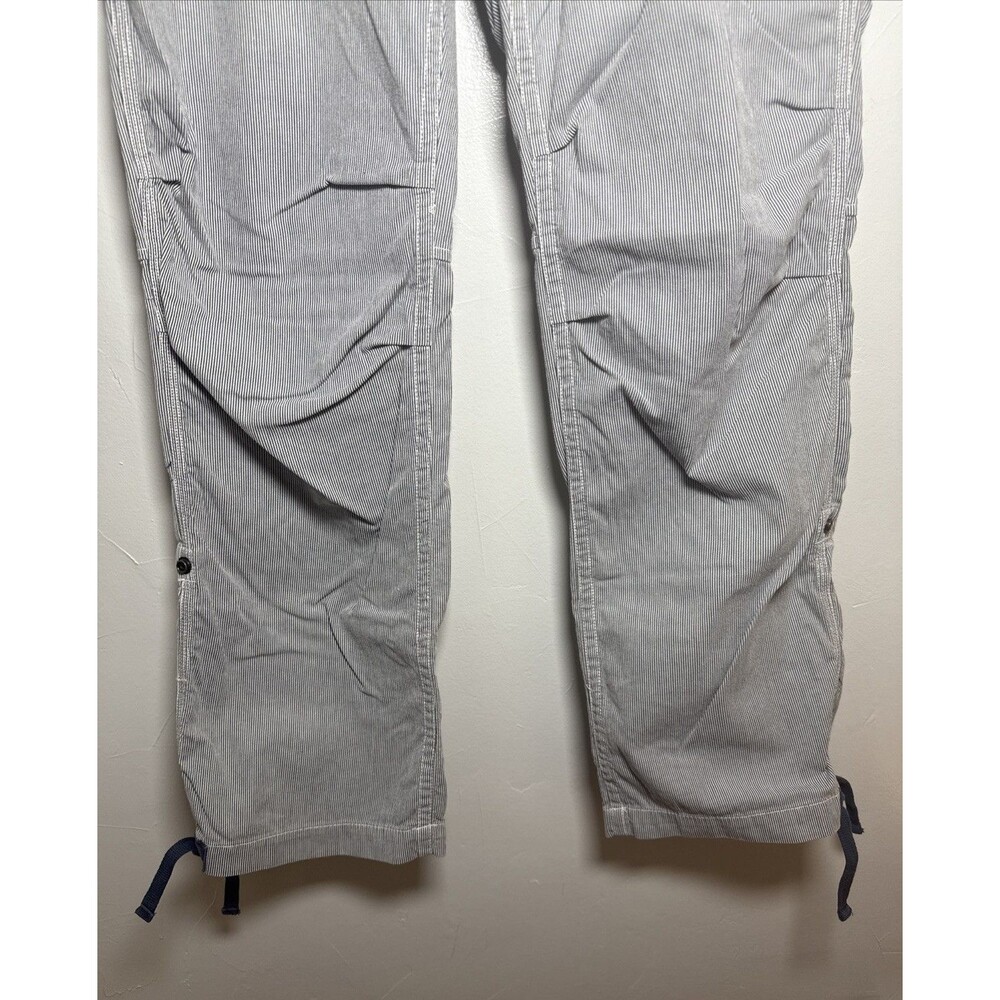 American Eagle Blue White Striped Pants Women’s Size 10 Vintage? - Picture 3 of 16